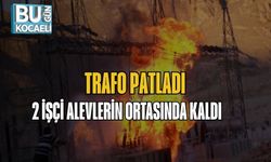 Trafo Patladı: 2 İşçi Alevlerin Ortasında Kaldı