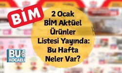 2 Ocak BİM Aktüel Ürünler Listesi Yayında: Bu Hafta Neler Var?