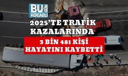 2025’te Trafik Kazalarında 3 Bin 481 Kişi Hayatını Kaybetti