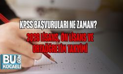 KPSS Başvuruları Ne Zaman? 2026 Lisans, Ön Lisans ve Ortaöğretim Takvimi
