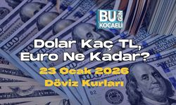 Dolar Kaç TL, Euro Ne Kadar? 23 Ocak 2026 Döviz Kurları
