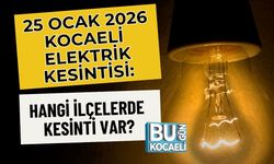 25 Ocak 2026 Kocaeli Elektrik Kesintisi: Hangi İlçelerde Kesinti Var?