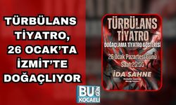 Türbülans Tiyatro, 26 Ocak’ta İzmit’te Doğaçlıyor