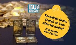 Kocaeli'de Gram, Çeyrek ve Tam Altın Ne Kadar? 31 Ocak 2026 Altın Fiyatları