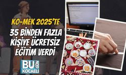 KO-MEK 2025’te 35 Binden Fazla Kişiye Ücretsiz Eğitim Verdi