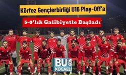 Körfez Gençlerbirliği U16 Play-Off’a 5-0’lık Galibiyetle Başladı