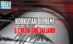 Korkutan Deprem! 5.7 Beşik Gibi Sallandı