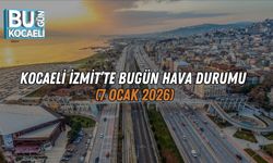 Kocaeli İzmit’te Bugün Hava Durumu (7 Ocak 2026)