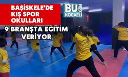 Başiskele'de Kış Spor Okulları 9 Branşta Eğitim Veriyor