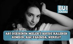 ABİ Dizisinin Melek’i Asude Kalebek Kimdir, Kaç Yaşında, Nereli?
