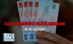 Ceza Puanı Nedeniyle Ehliyeti Alınanlara Af mı Geliyor?