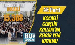 AK Parti Kocaeli Gençlik Kolları'na Rekor Yeni Katılım!