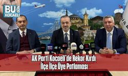 AK Parti Kocaeli’de Rekor Kırdı: İlçe İlçe Üye Patlaması