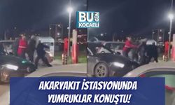Akaryakıt İstasyonunda Yumruklar Konuştu!
