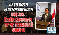 Akça Koca Platformu’ndan Doç. Dr. Özgür Çakır’dan Tıp ve Teknoloji Sunumu
