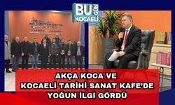 Akça Koca ve Kocaeli Tarihi Sanat Kafe’de Yoğun İlgi Gördü
