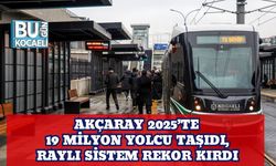 Akçaray 2025’te 19 Milyon Yolcu Taşıdı, Raylı Sistem Rekor Kırdı