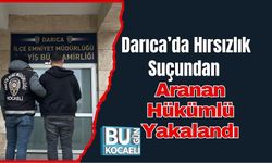 Darıca’da Hırsızlık Suçundan Aranan Hükümlü Yakalandı