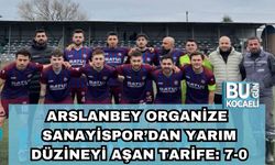 Arslanbey Organize Sanayispor’dan Yarım Düzineyi Aşan Tarife: 7-0