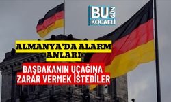 Almanya’da Alarm Anları : Başbakanın Uçağına Zarar Vermek İstediler
