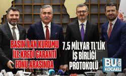 Basın İlan Kurumu ile Kredi Garanti Fonu Arasında 7,5 Milyar TL’lik İş Birliği Protokolü