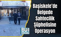 Başiskele’de Belge Sahteciliği Şüphelisine Operasyon