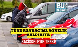 Türk Bayrağına Yönelik Saldırıya Başiskele'de Tepki!