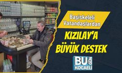 Başiskeleli Vatandaşlardan Kızılay'a Büyük Destek