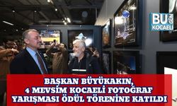 Başkan Büyükakın, 4 Mevsim Kocaeli Fotoğraf Yarışması Ödül Törenine Katıldı