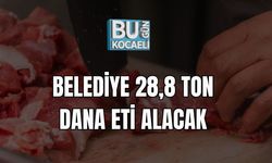 Belediye 28,8 Ton Dana Eti Alacak