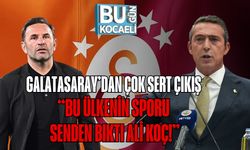 Galatasaray’dan Çok Sert Çıkış: “Bu Ülkenin Sporu Senden Bıktı Ali Koç!”