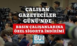 Çalışan Gazeteciler Günü’nde Basın Çalışanlarına Özel Sigorta İndirimi