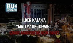 İlker Kazan’a “Matematik” Cevabı: Çınar Akademi’de Açık Davet