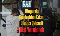 Otogarda Kontrolden Çıkan Otobüs Dehşeti: 2 Kişi Yaralandı