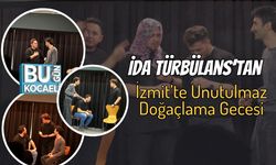İDA Türbülans’tan İzmit’te Unutulmaz Doğaçlama Gecesi