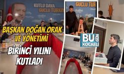 Başkan Doğan Orak ve Yönetimi Birinci Yılını Kutladı