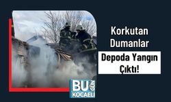 Korkutan Dumanlar: Depoda Yangın Çıktı!