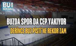 Buzda Spor da Cep Yakıyor: Derince Buz Pisti’ne Rekor Zam