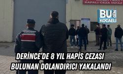 Derince’de 8 Yıl Hapis Cezası Bulunan Dolandırıcı Yakalandı