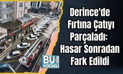 Derince'de Fırtına Çatıyı Parçaladı: Hasar Sonradan Fark Edildi