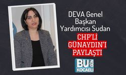 DEVA Genel Başkan Yardımcısı Sudan CHP'li Günaydın'ı Paylaştı