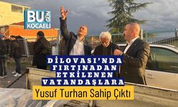 Dilovası’nda Fırtınadan Etkilenen Vatandaşlara Yusuf Turhan Sahip Çıktı