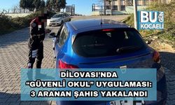 Dilovası’nda “Güvenli Okul” Uygulaması: 3 Aranan Şahıs Yakalandı