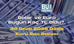 Dolar ve Euro Bugün Kaç TL Oldu? 30 Ocak 2026 Döviz Kuru Son Durum