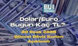 Dolar/Euro Bugün Kaç TL? 20 Ocak 2026 Güncel Döviz Kurları Açıklandı
