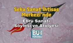 Seka Sanat İhtisas Merkezi’nde Ebru Sanatı Söyleşi ve Atölyesi