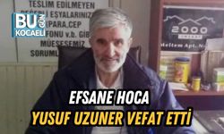 Efsane Hoca Yusuf Uzuner Vefat Etti