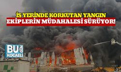 İş Yerinde Korkutan Yangın: Ekiplerin Müdahalesi Sürüyor!