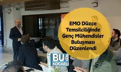 EMO Düzce Temsilciliğinde Genç Mühendisler Buluşması Düzenlendi