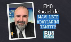 EMO Kocaeli'de Mavi Liste Adaylarını Tanıttı!